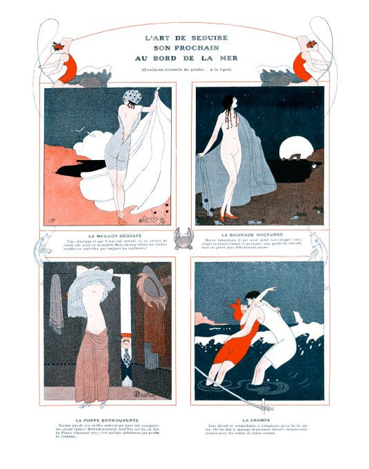 Pin Up - Sea-Themed Scenes - Martin - 1911