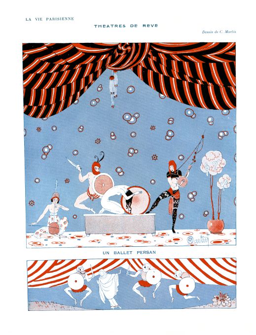Pin Up - Persian Ballet  - Martin - 1913
