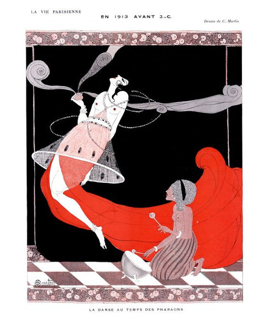 Pin Up - Girls Dance & Drum  - Martin - 1913