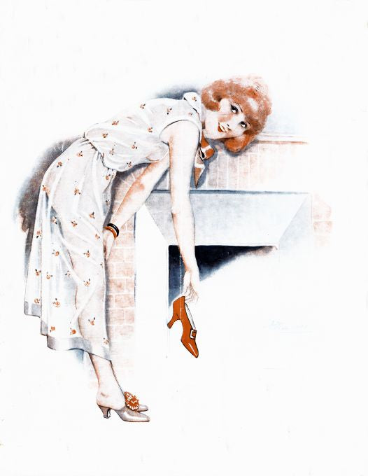 Pin Up - Girl with High Heels - Meunier - 1930