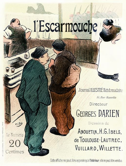 l'Escarmouche - Les Maitre de l'Affiche - 1895