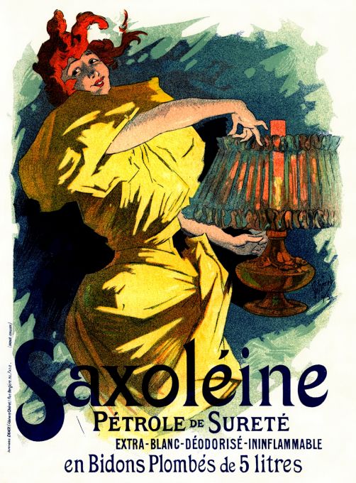 Saxoleine Petrole du Surete - Les Maitre de l'Affiche - 1895