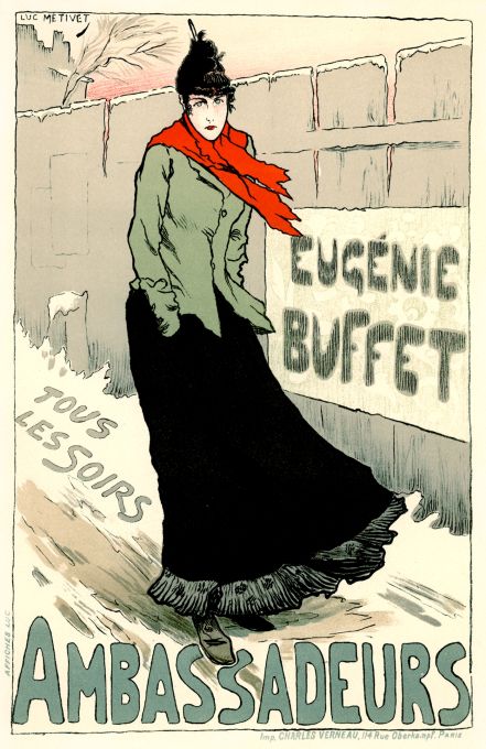 Eugenie Buffet Tous les Soirs - Les Maitre de l'Affiche - 1895