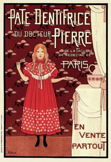 Pate Dentifrice du Docteur Pierre - Les Maitre de l'Affiche - 1895