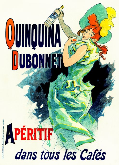 Quinquina Dubonnet Aperitif  - Les Maitre de l'Affiche - 1895