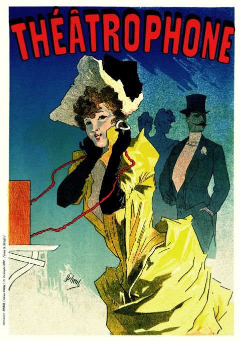 Theatrophone - Les Maitre de l'Affiche - 1895