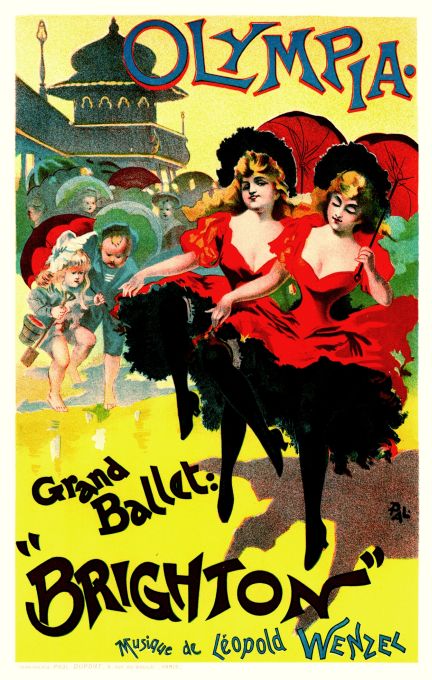 Olympia Grand Ballet Brighton - Les Maitre de l'Affiche - 1893