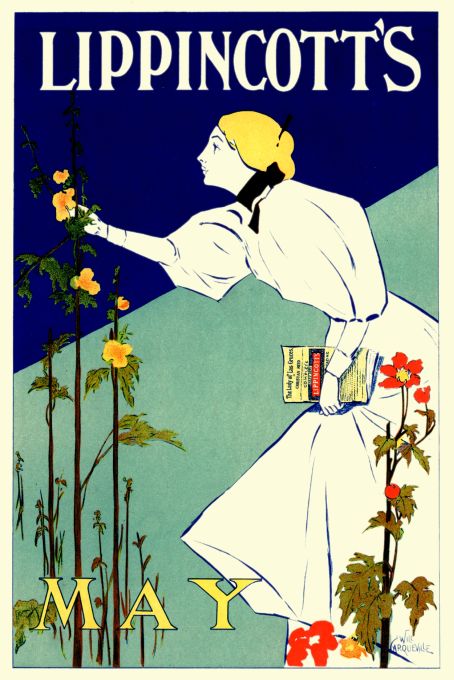 Lippincott's May  - Les Maitre de l'Affiche - 1895