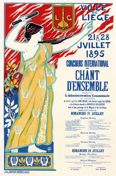 Ville de Liege - Les Maitre de l'Affiche - 1895
