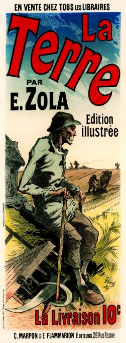 La Terre par E. Zola - Les Maitre de l'Affiche - 1895