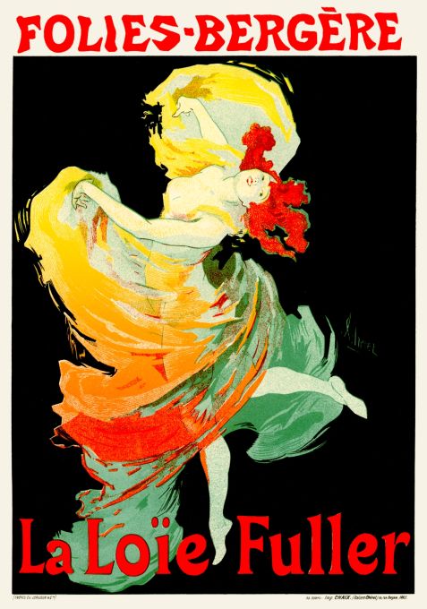 Folies Bergere - Les Maitre de l'Affiche - 1895