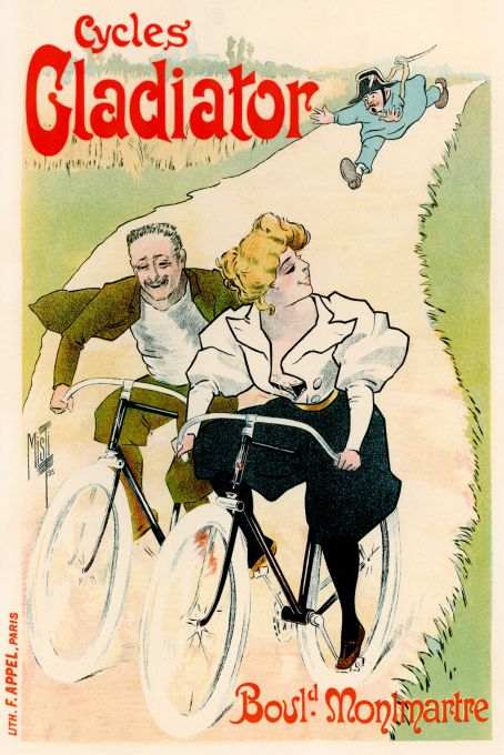 Cycles Gladiator - Les Maitre de l'Affiche - 1895