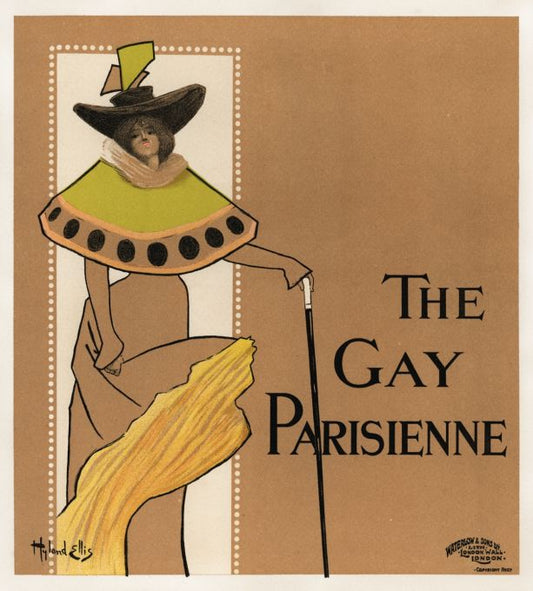 The Gay Parisienne - Les Maitre de l'Affiche - 1896