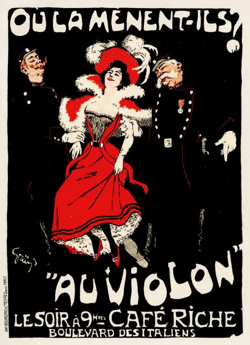 Au Violin - Les Maitre de l'Affiche - 1897