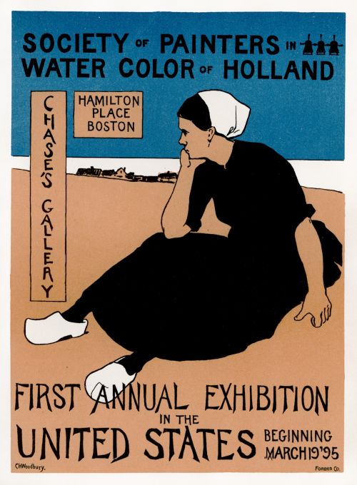 Society of Painters in Water Color of Holland  - Les Maitre de l'Affiche - 1895