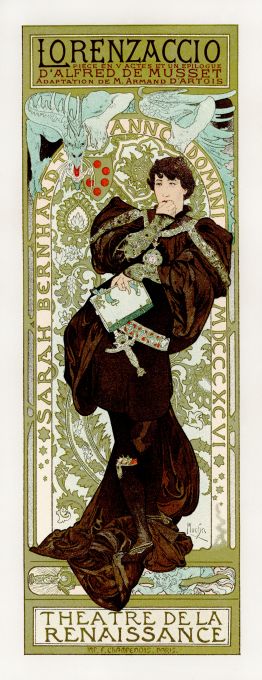 Theatre de la renaissance  - Les Maitre de l'Affiche - 1896