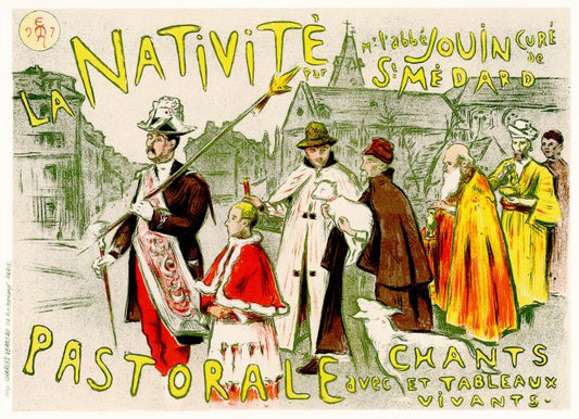 La Nativite - Les Maitre de l'Affiche - 1895