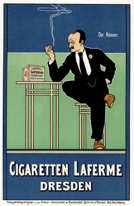 Cigaretten Laferme Dresden  - Les Maitre de l'Affiche - 1895