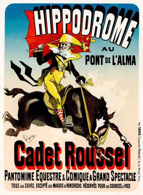 Hippodrome  - Les Maitre de l'Affiche - 1882