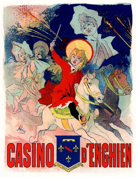 Casino de Enghien - Les Maitre de l'Affiche - 1895