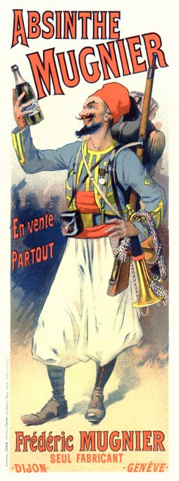 Absinthe Mugnier  - Les Maitre de l'Affiche - 1895