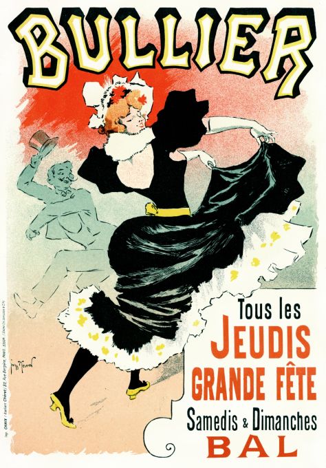 Bullier  - Les Maitre de l'Affiche - 1894