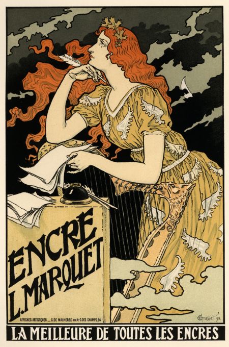 Encre L. Marquet - Les Maitre de l'Affiche - 1892