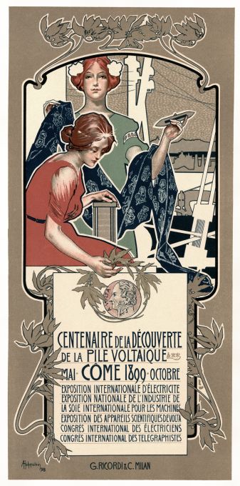 Centenaire de la Devouverte - Les Maitre de l'Affiche - 1898