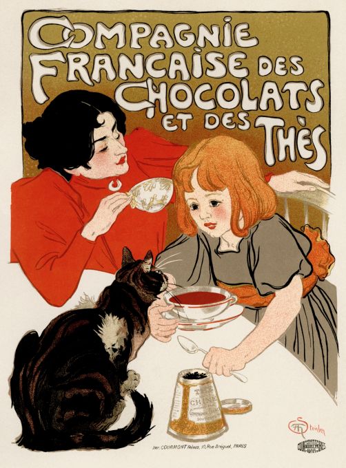 Compangnie Francaise des Chocolats et des Thes  - Les Maitre de l'Affiche - 1896