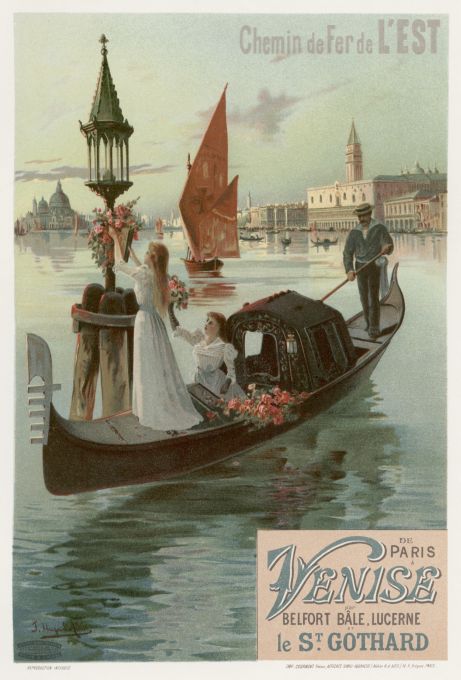 De Paris a Venise - Les Maitre de l'Affiche - 1899