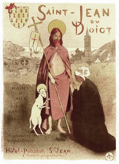 Saint Jean du Doict Hotel Pension  - Les Maitre de l'Affiche - 1894