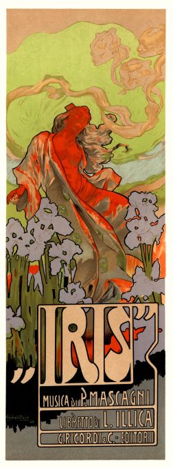 Iris - Les Maitre de l'Affiche - 1898