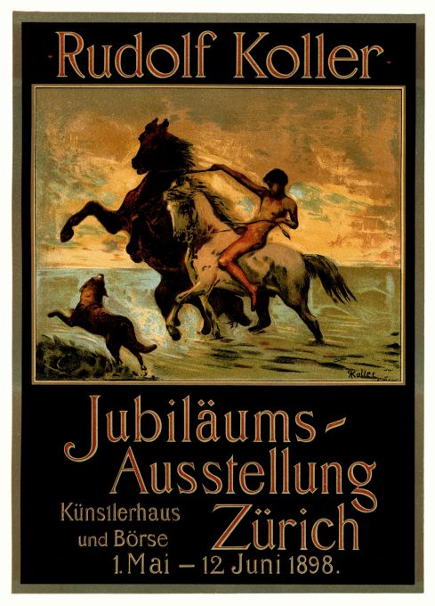 Jubilaums Ausstellung, Zurich - Les Maitre de l'Affiche - 1898