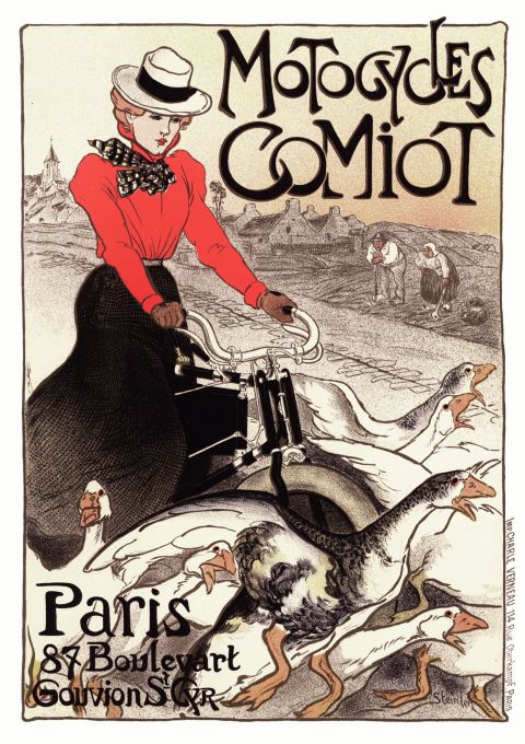 Motocycles Comiot - Les Maitre de l'Affiche - 1899