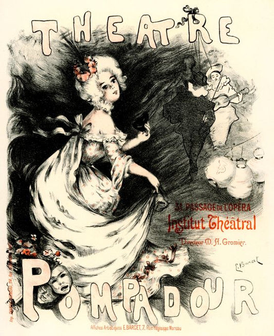 Theatre Pompadour  - Les Maitre de l'Affiche - 1898