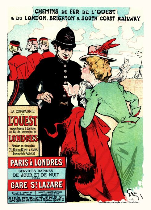 L'Ouest - Les Maitre de l'Affiche - 1899