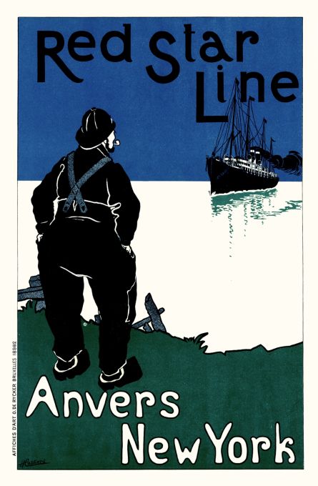 Red Star Line - Les Maitre de l'Affiche - 1899