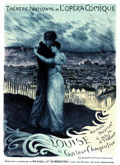 Theatre National de L'Opera Comique - Les Maitre de l'Affiche - 1900