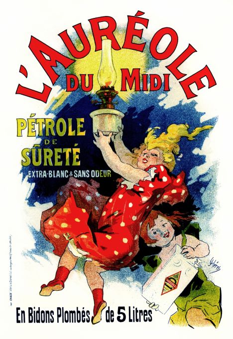 L'Aureole  - Les Maitre de l'Affiche - 1893