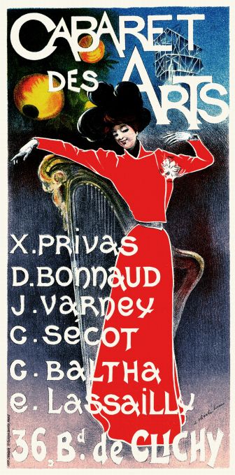 Cabaret des Arts - Les Maitre de l'Affiche - 1898