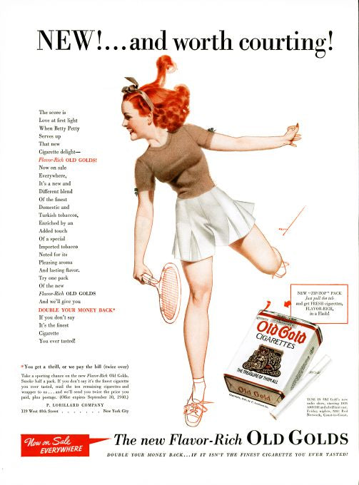 Pin Up - Tennis Girl - Petty - 1940