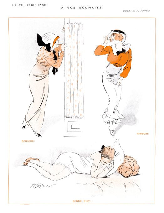 Pin Up - Morning & Night - Prejelan - 1913