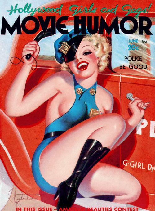 Pin Up - Police Girl - Quintana - 1936
