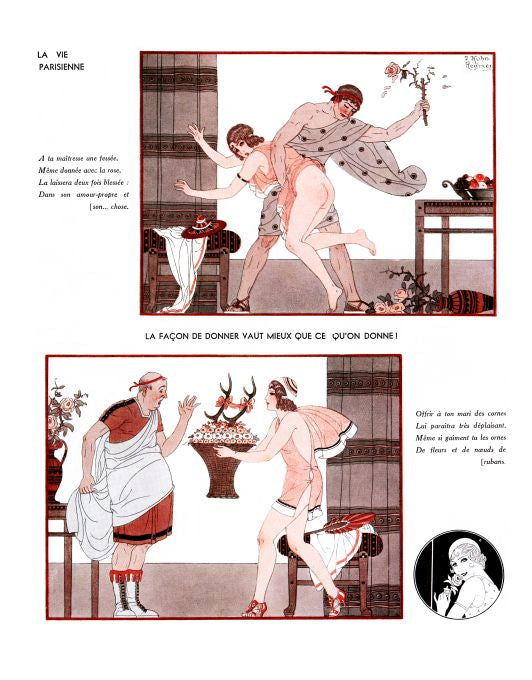 Pin Up - Girl Gets Spanked - Regnier - 1933