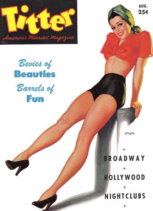 Pin Up - Girl with Bandana and Crop Top - Steffa - 1953