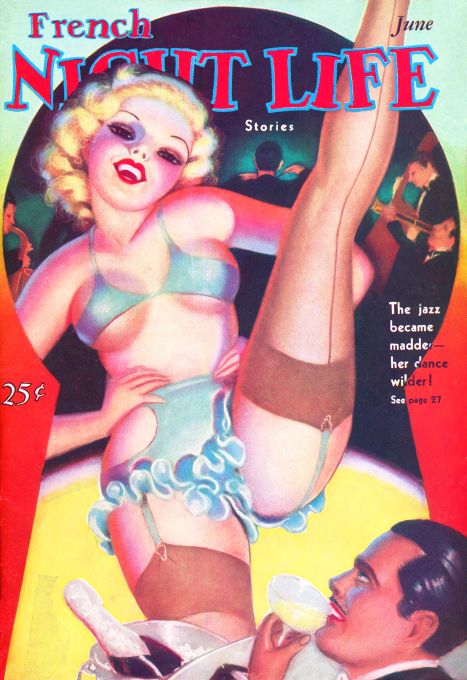 Pin Up - Blonde Girl Dances - Unknown - 1936