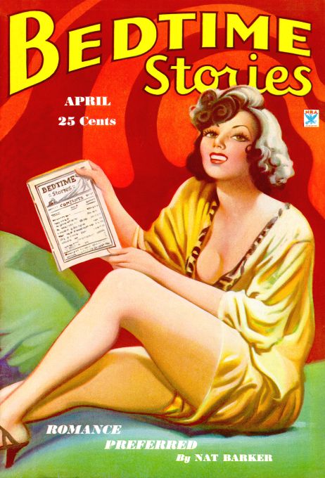 Pin Up - Girl in Yellow Robe - 1935
