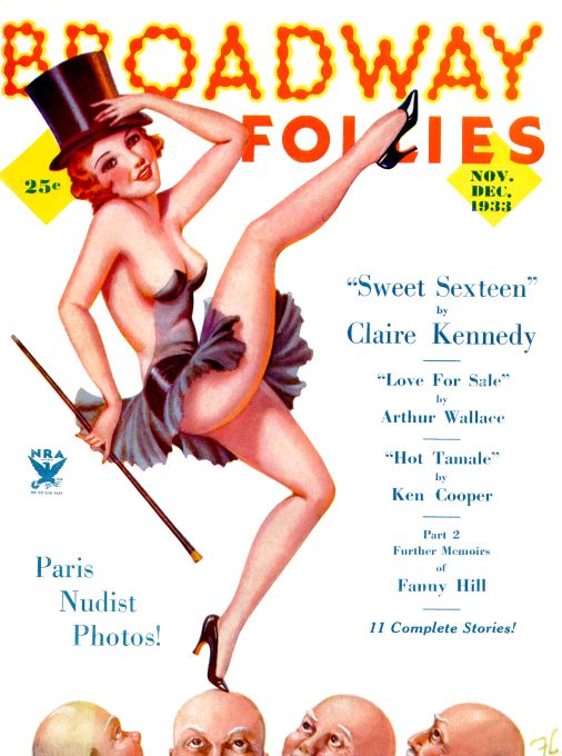 Pin Up - Redhead Showgirl - 1933