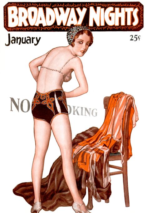 Pin Up - Redhead Showgirl - 1931