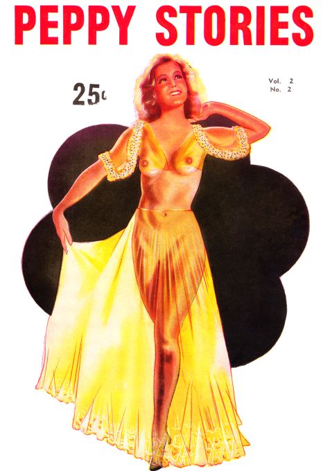 Pin Up - Girl in See Thru - 1930s